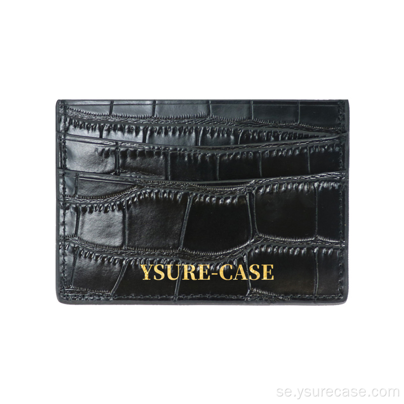 Ysure-case Nytt företag Multi-kortsluckor kortväska