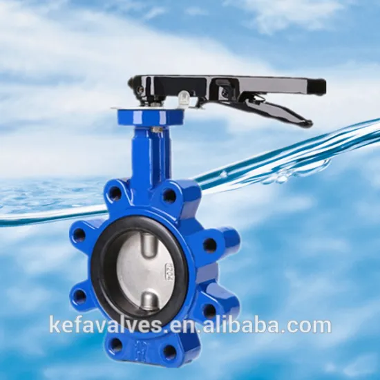 lever&gear operated lug type butterfly valve without pin valve manufacturer