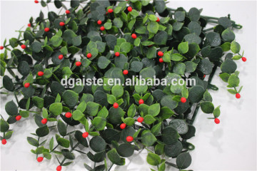 green decoration boxwood hedge PE uv resistant hedge panel