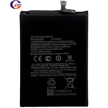 Original High Capacity BN62 XM Battery for Xiaomi Poco M3 Note9 4G Redmi Note9 - Battery Replacement