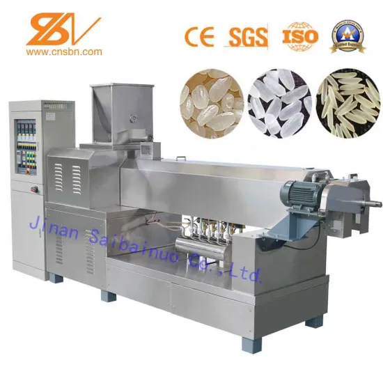 High Quality Industrial Artificial Nutrition Rice Extruder Making Machine