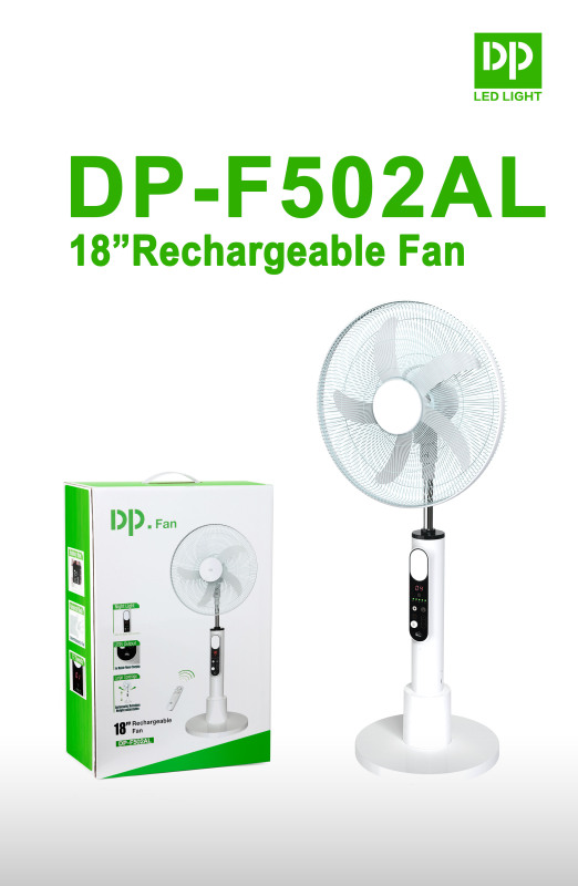 Household Standing Pedestal Floor Fans With Remote Control