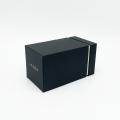 Black Texture Paper Box For Perfume Bottle