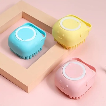 Cheap Price Guaranteed Quality Pet Silicon Massage Brush for Dog and Cat Bathing