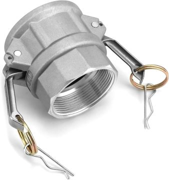 Camlock Coupling Type D: Aluminum Alloy or Stainless Steel Pipe Fitting Quick Connector