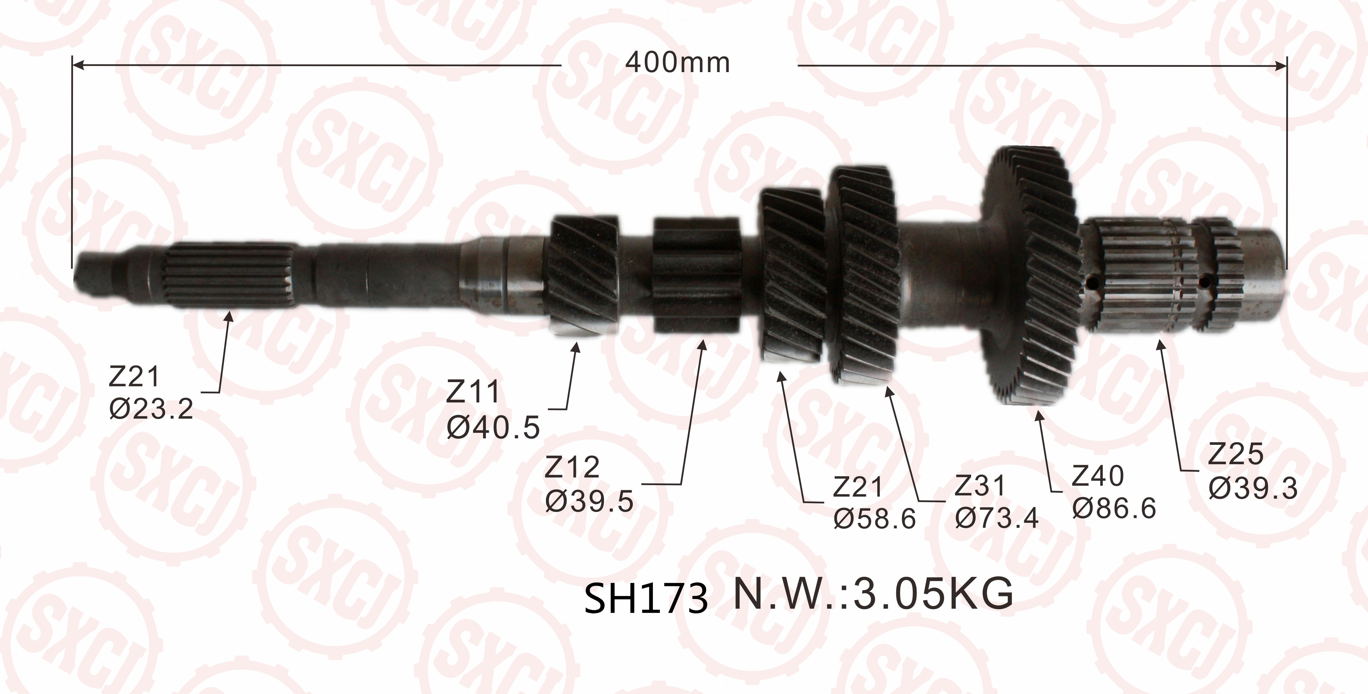 ducato counter shaft drawing 