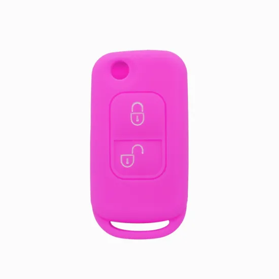 Benz Fold 2buttons silicon key cover