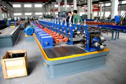 Dragon style iron pipe tube mill