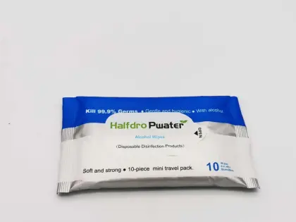 Wipes, disposable 75% Alcohol wipes