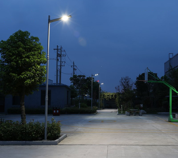 Solar Parking Lot Light