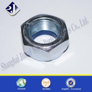 hardware supplies carbon steel zinc plated hex nylon lock nut