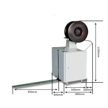 PP plastic belt carton pallet strapping machine