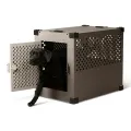 Folding Metal Collapsible Airline Approved Dog Kennel Crate for Large Pets