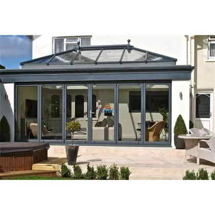 Flower Living Sliding Tent Terrarium Glass Prefab House