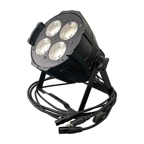 Factory Four Eye Pixtel 2in1 DMX LED Stage Light - 4X50W COB Surface DJ Bar Light 200W Fresnel