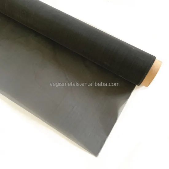 Fireproof Wire Mesh: Heat Resistant Tungsten Mesh 20-100 Mesh Sizes