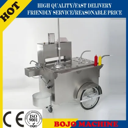 New Style Mobile teppanyaki hot dog cart street triccyle hot dog cart designed hot dog cart