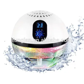 Qingdao OEM factory funglan 168 air purifier white air freshener uv lamp aroma diffuser water based humidifier cleaner