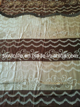 Luxury Floral Curtain Jacquard Design (WLC027)