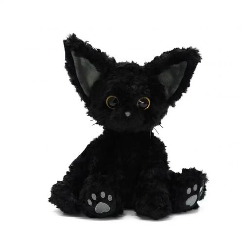 Catchdevon Curly Black Cat Doll 생일 선물