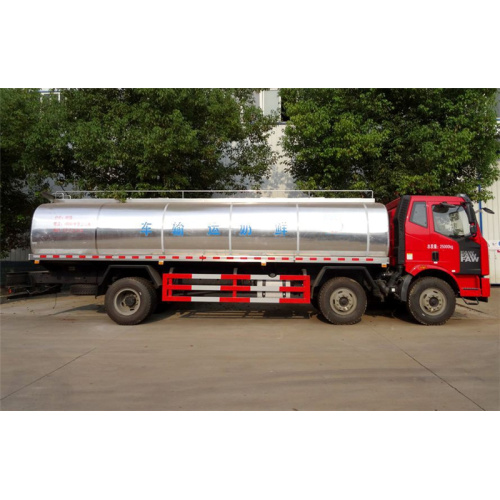 Camión transportador de leche fresca FAW 3 ejes 6x4
