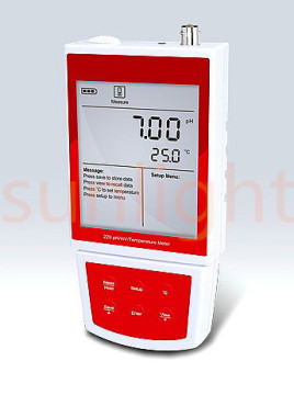 Handheld pH/mV/Temperature 3 in 1 Meter, pH Meter, Datalogger, USB Communication, PH220