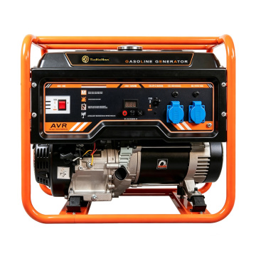Generador de gasolina monofásico de 7,5 KW para el hogar al aire libre