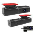 4K+1080P Front and Rear Dual-lens Lipstick Style Dashcam
