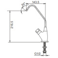 12 Series Brass Filteled Tap