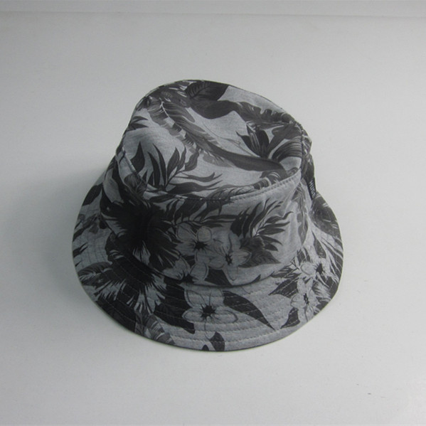 Cotton Jersey Print Bucket Hat Wholesale