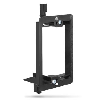 Single Gang Mounting Bracket for Low Voltage Cable Pass-Through