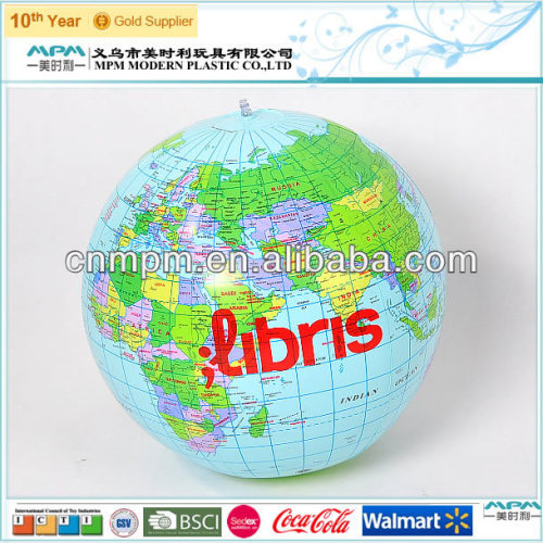 Inflatable Globe Atlas World Map Beach Ball, High Quality Inflatable Globe Atlas World Map Beach