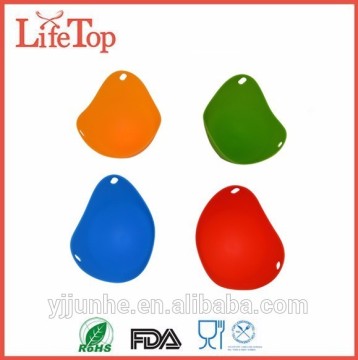 Hot Sell 100% Food Grade Green Silicone Rubber Egg Poacher