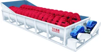 Spiral sand washing machine