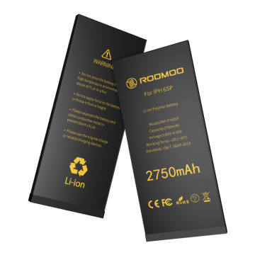 batería del teléfono móvil para el iphone 6s más 2750mah al por mayor de alta calidad