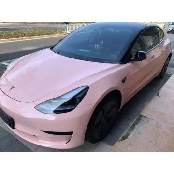 PET Pale Pink Car Body Glossy Film