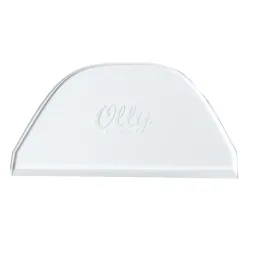 Acrylic Transparent Cake Baking Tool Acrylic Plastic Bevelled Edge Foolproof Scraper