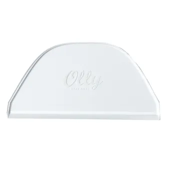 Acrylic Transparent Cake Baking Tool Acrylic Plastic Bevelled Edge Foolproof Scraper