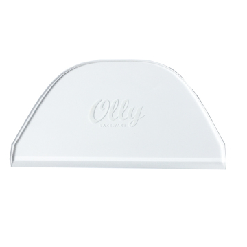 Acrylic Transparent Cake Baking Tool Acrylic Plastic Bevelled Edge Foolproof Scraper