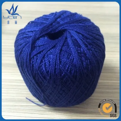 Cheap 100% cotton yarn crochet dyed yarn cotton