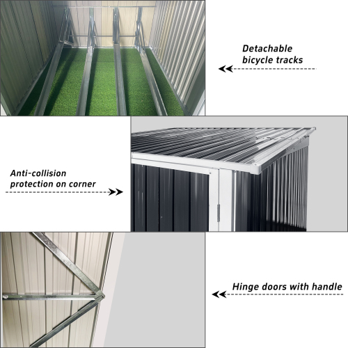 outdoor bike storage