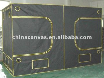 Dark room mylar hydroponic grow tent