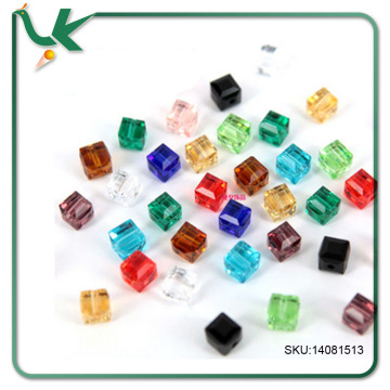 6*6mm Diy Handmade Artificial Cube CrystalJewelry beads