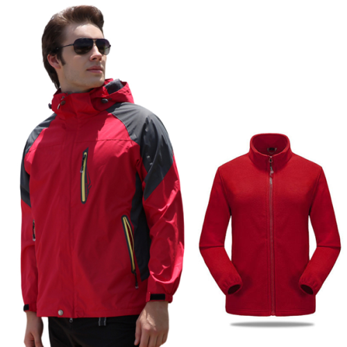 Mens Fashionable Waterproof Softshell Puffer Jacket
