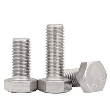 Customizable Stainless Steel 304/316 Full Threaded Hex Bolts & Hex Head Bolts (DIN 933) - Personalized Hardware Solutions