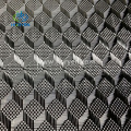 Heat resistant black 3k jacquard carbon fiber fabric