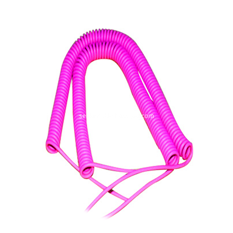 Flexible Multi Core Spiral CNC Control Cable