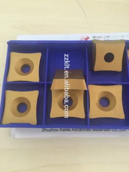 Milling inserts sdux 1905-45 A Golden CVD coating zhuzhou kelite