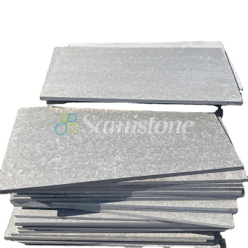 Samistone Hot Sale Natural Stone Mongolia Black Granite Tiles China Flamed Granite Tiles