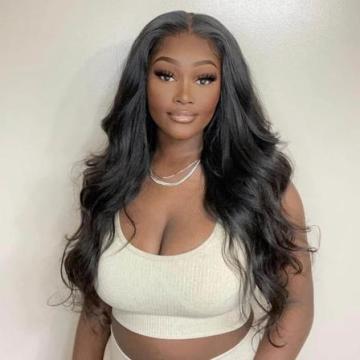 Body Wave V Part Human Hair Wig